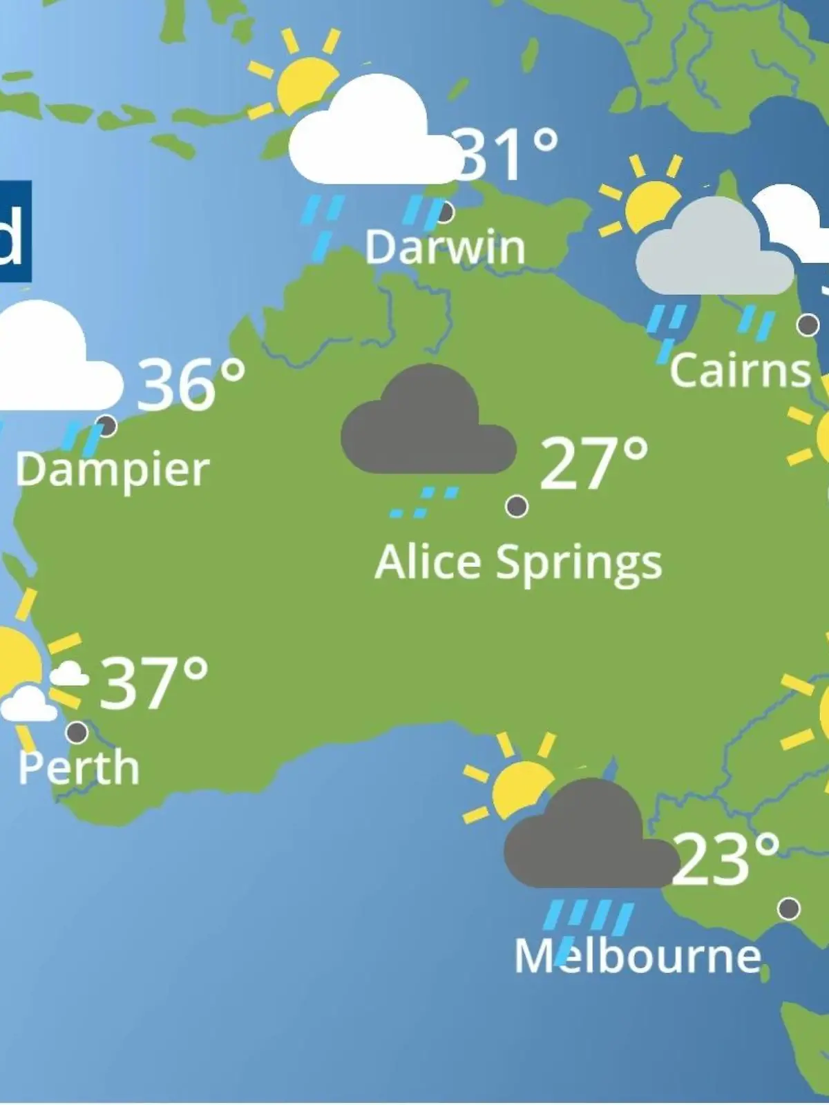 Bild zu: "Australien: Wie wird das Wetter?"