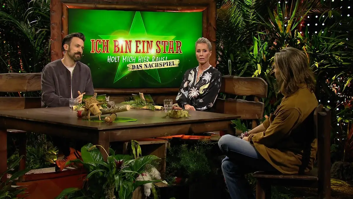 Jan Köppen, Sonja Zietlow und Gil Ofarim.