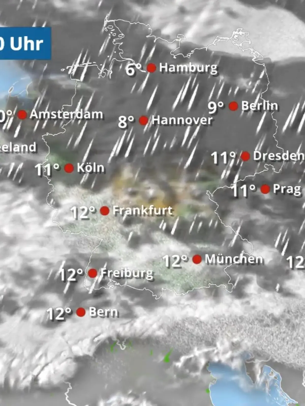 Bild zu: "Schauerwetter: Neue Wetterwoche startet durchwachsen"