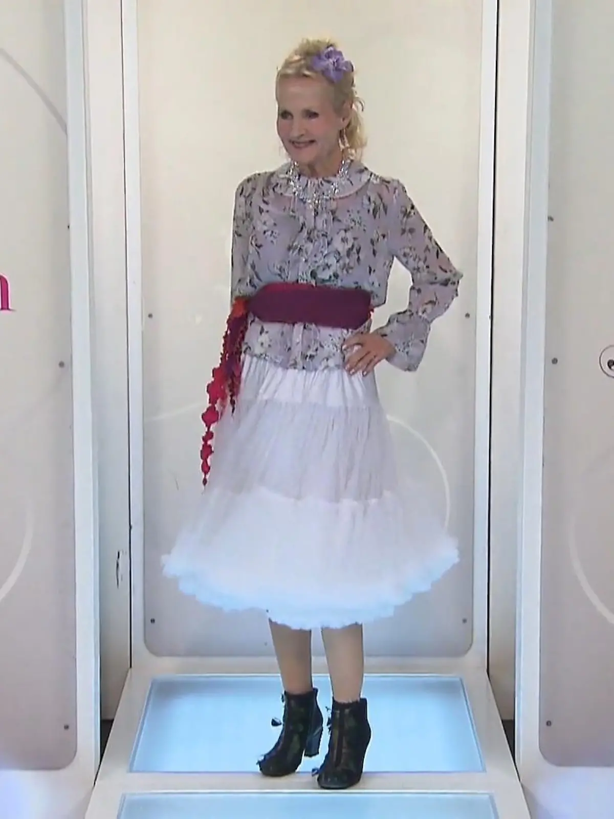 Bild zu: "Kerstin erobert den Catwalk"