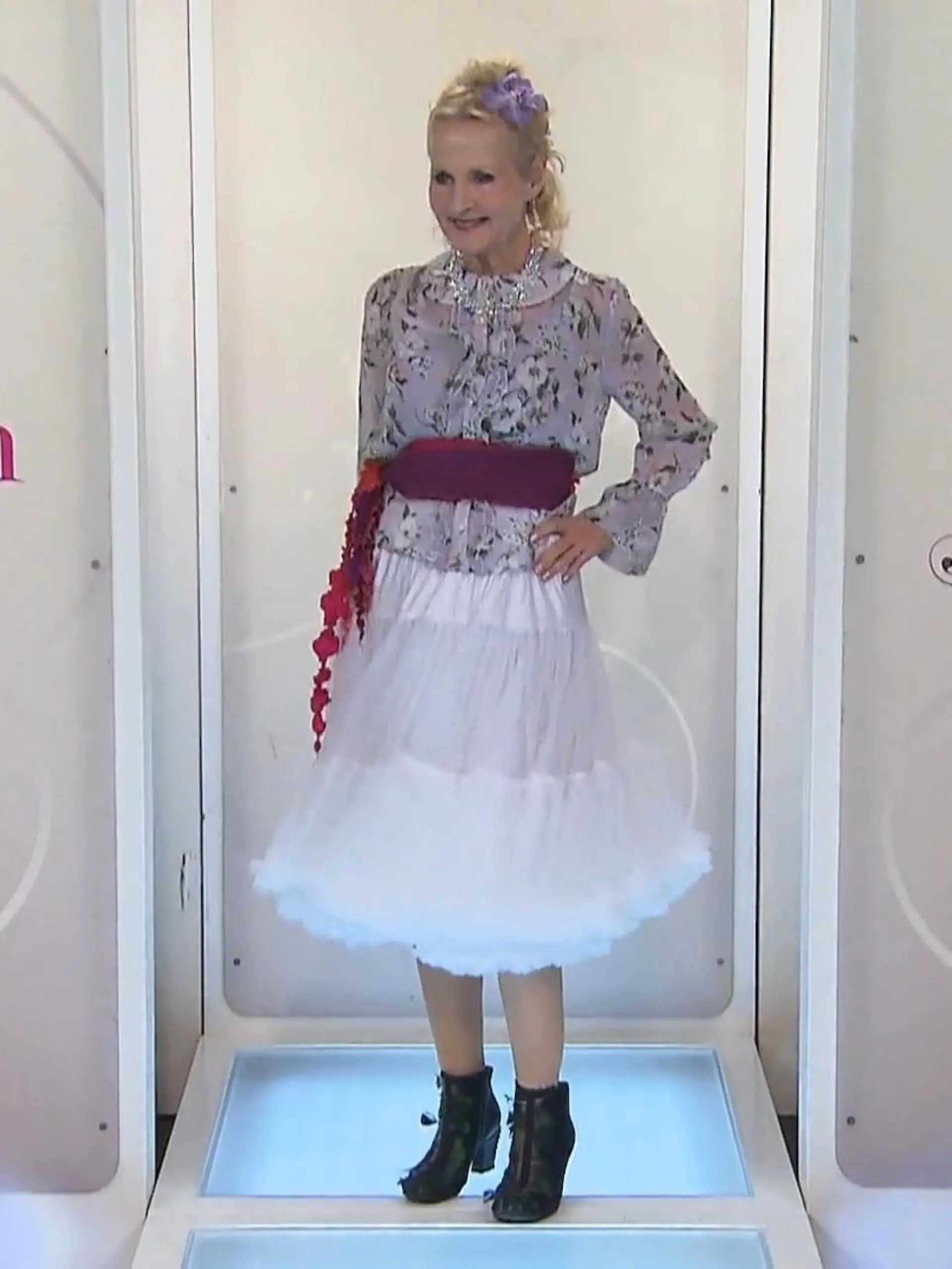 Bild zu: "Kerstin erobert den Catwalk"