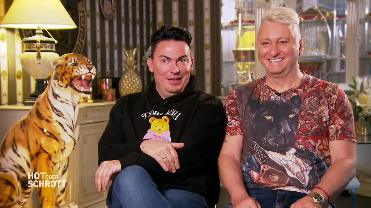 Matthias und Hubert lieben diese Tasche Begeisterung schon vor dem Test