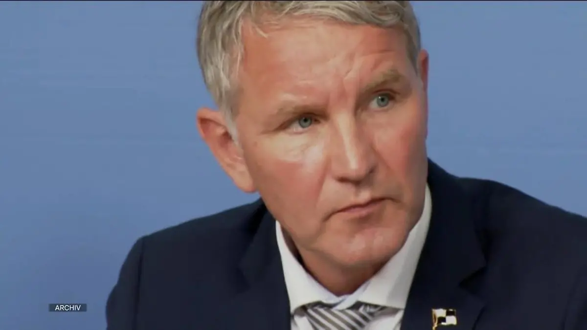 Protest gegen Höcke (AfD) Veranstaltung sorgt für Aufruhr