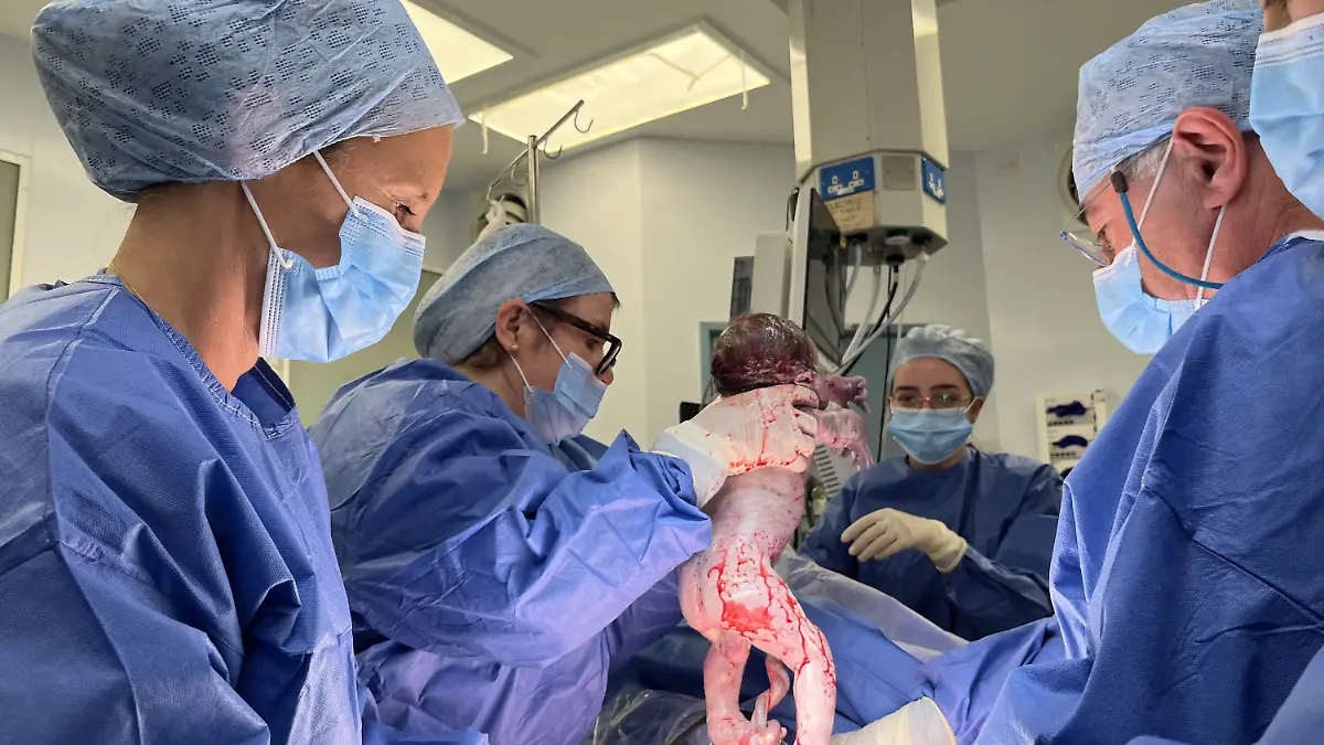 Womb transplant birth