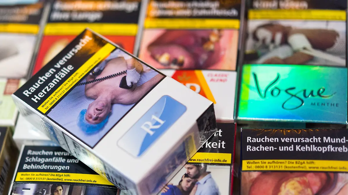 Seit zehn Jahren sind die Bilder auf der Schachtel. 