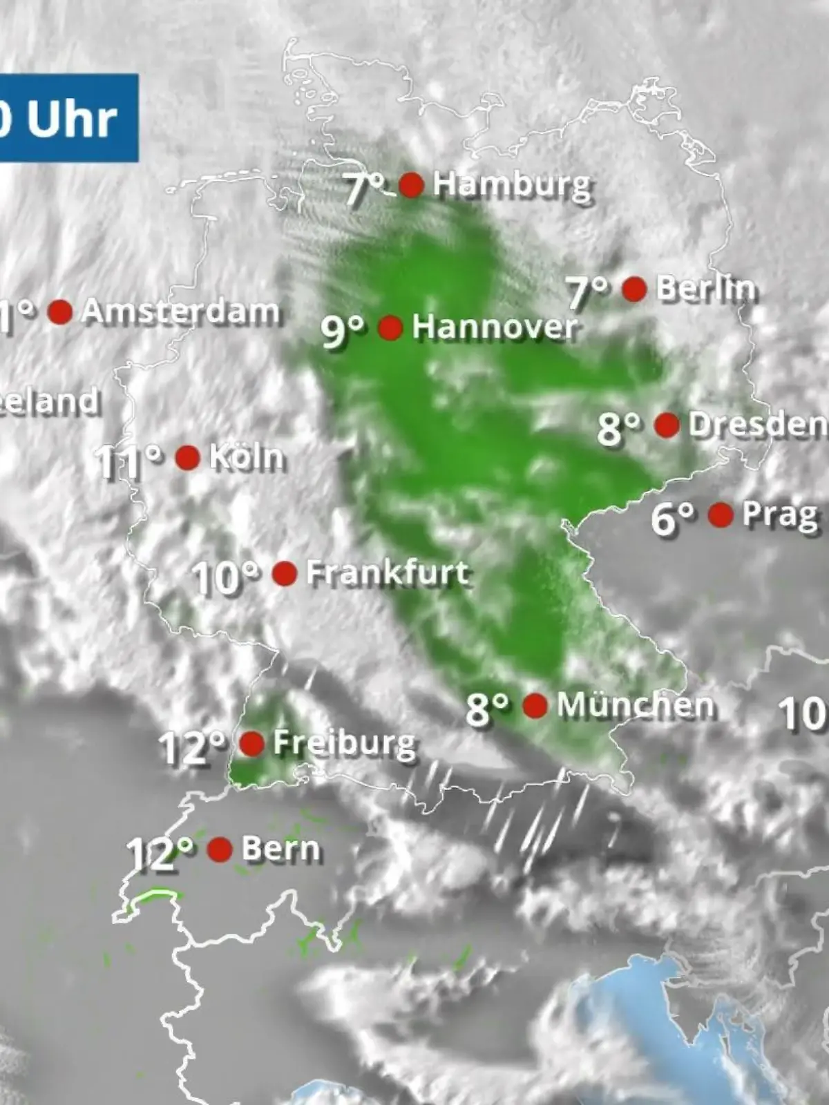 Bild zu: "Hoch Heiko schickt den Regen ins Abseits!"