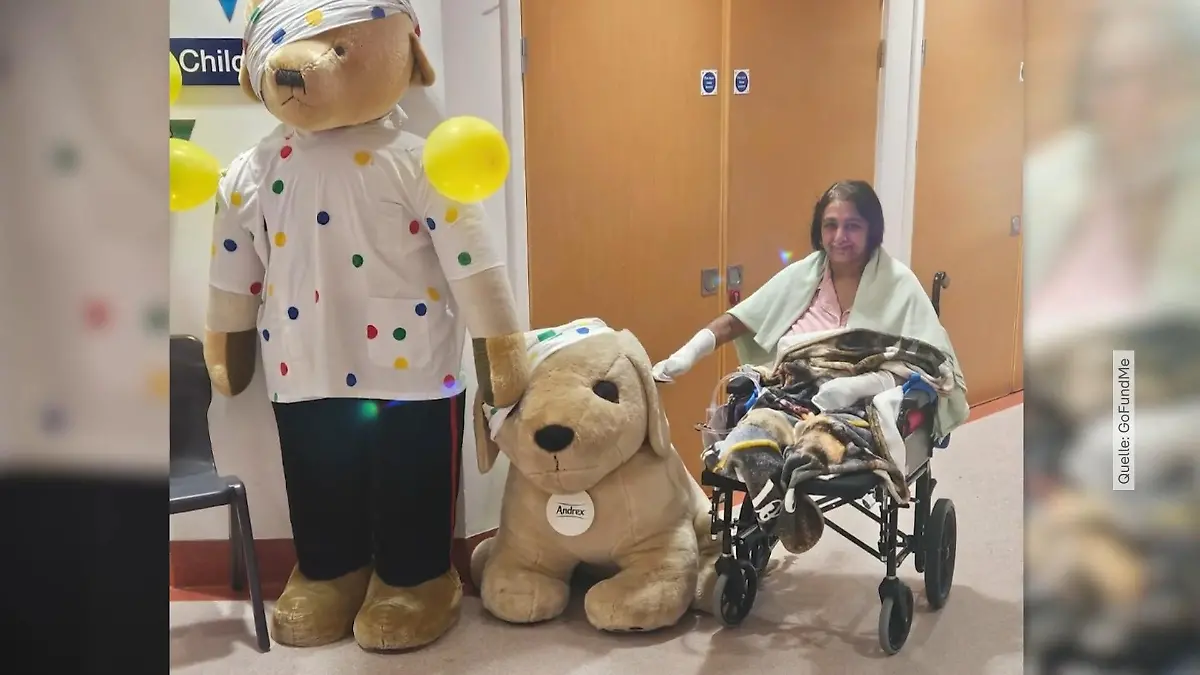 Ihr Hund schleckte sie ab – Stunden später kämpft sie ums Überleben Mandschiit (56) verlor Hände und Beine