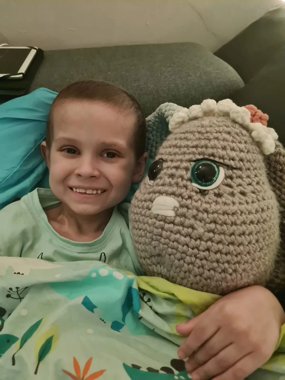 Livian hat ein unheilbares Neuroblastom.