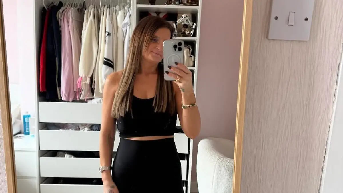 Der Sport und die Ernährungsumstellung machen sich bezahlt: Sue Radford ist stolz auf ihren neuen Körper.