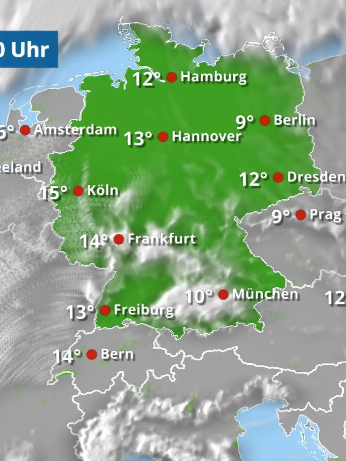 Bild zu: "Hoch Heiko schickt die Wolken vorerst ins Abseits"