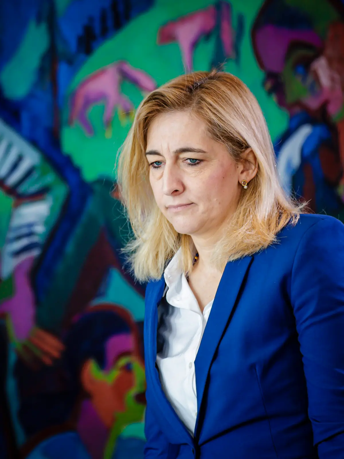 Nina Warken (CDU), Bundesministerin fuer Gesundheit, aufgenommen im Rahmen einer Kabinettssitzung. Berlin, 25.02.2026.