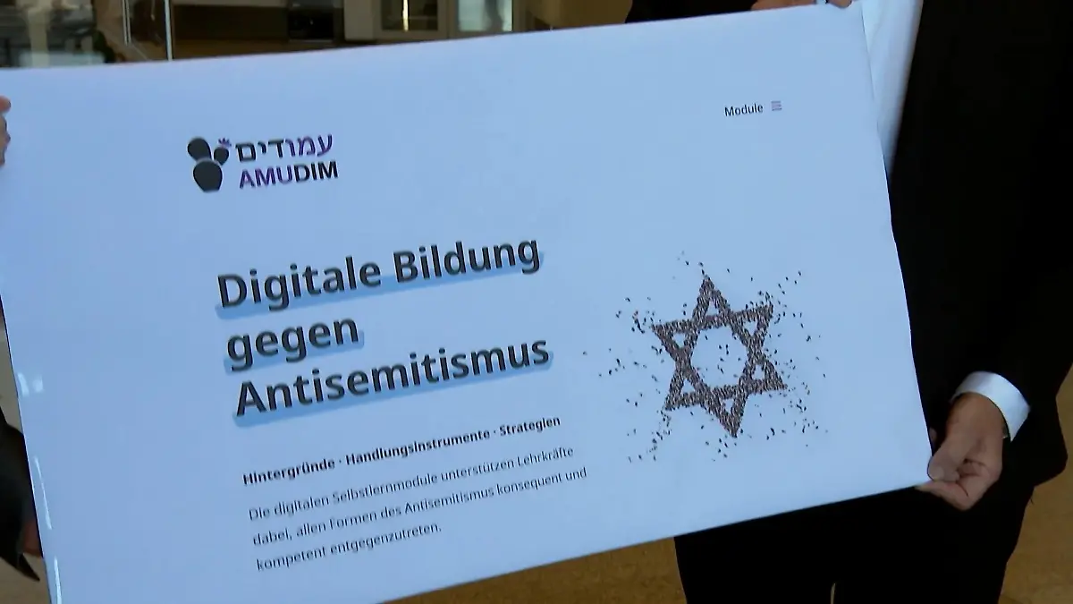 Projekt gegen Antisemitismus an Schulen Ministerin stellt AMUDIM vor