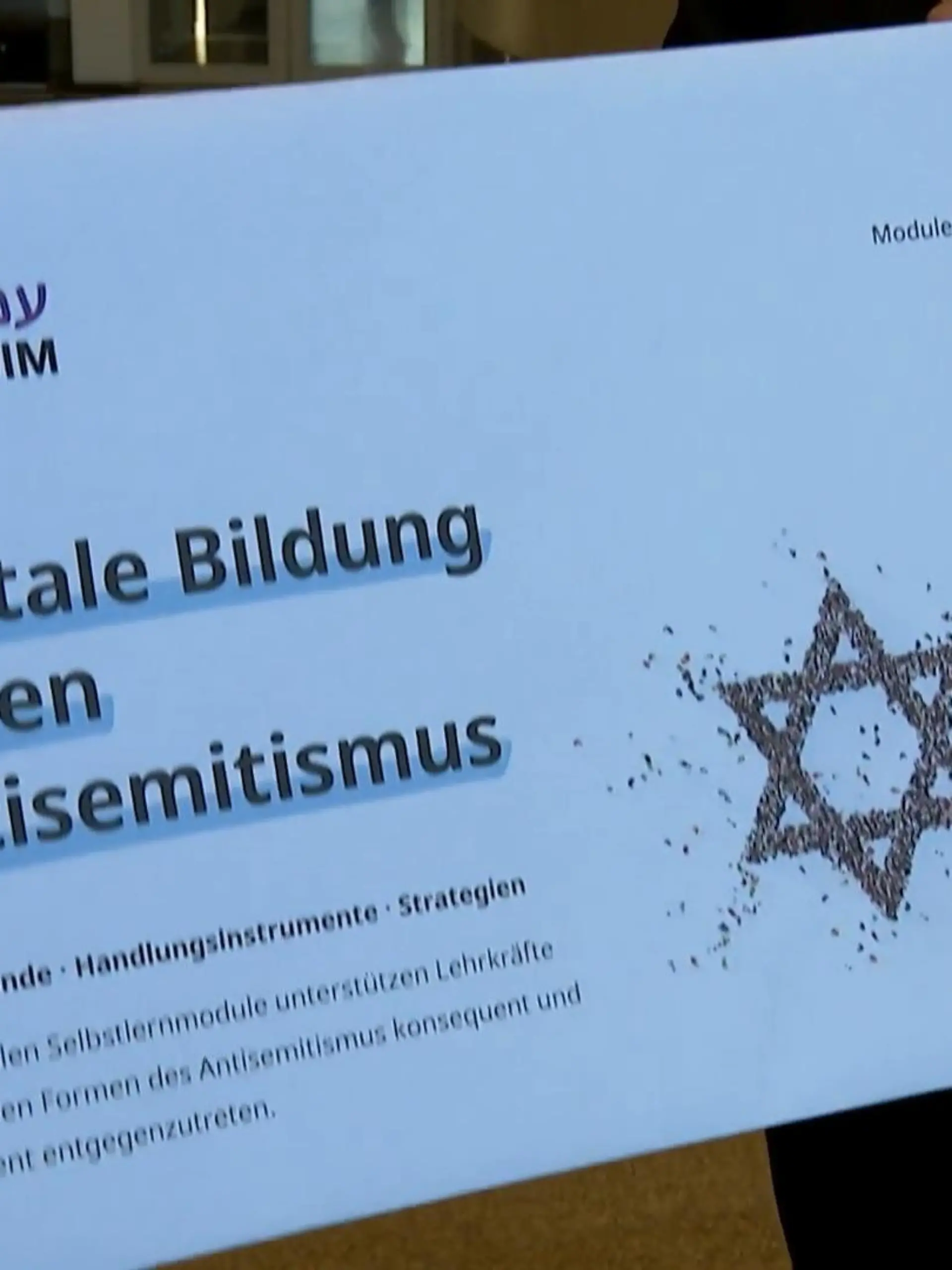 Bild zu: "Projekt gegen Antisemitismus an Schulen"