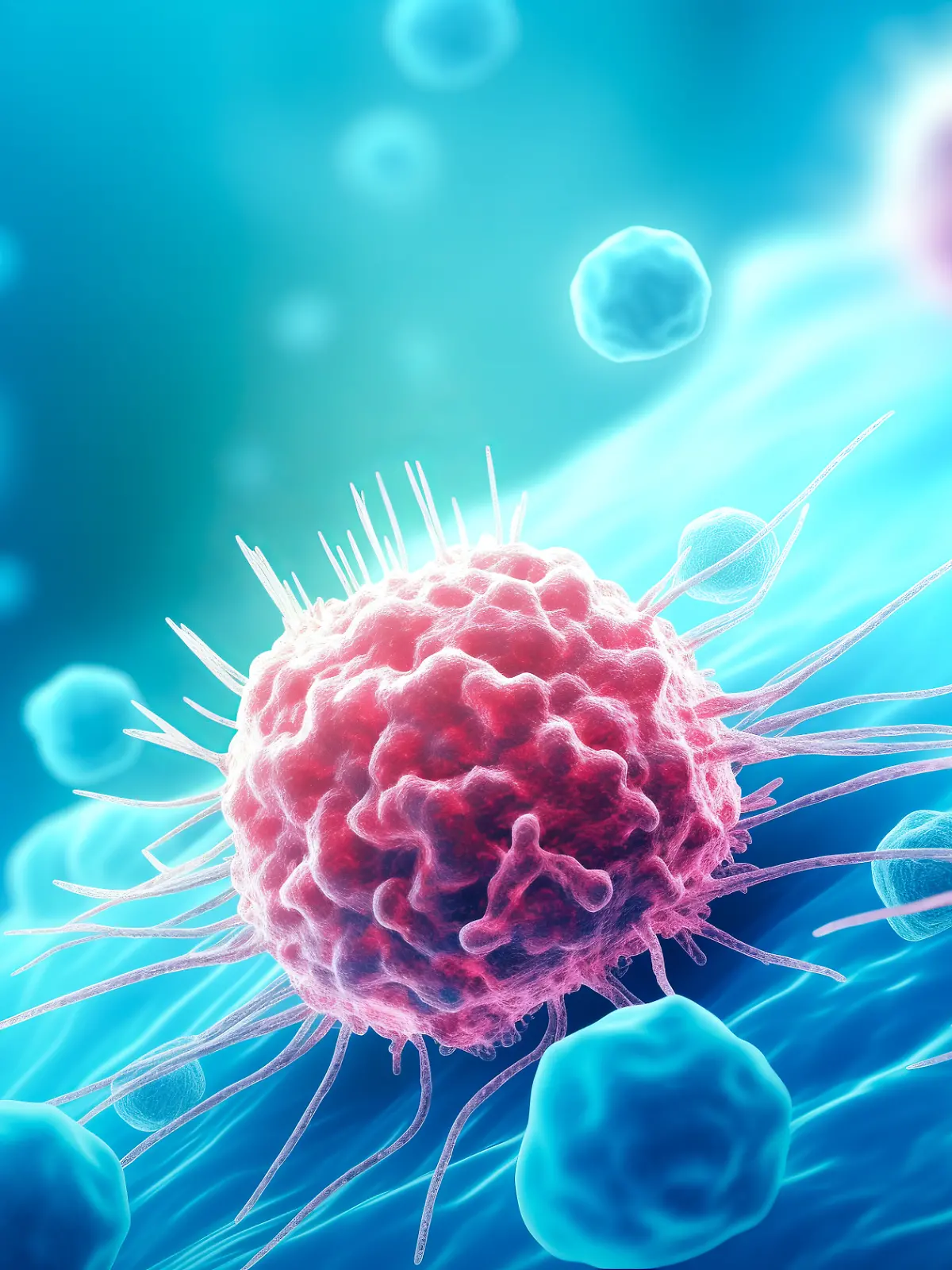 Bei dem neuen Therapieansatz bringen nahinfrarot-LEDs die Tumorzellen zum Kollaps.