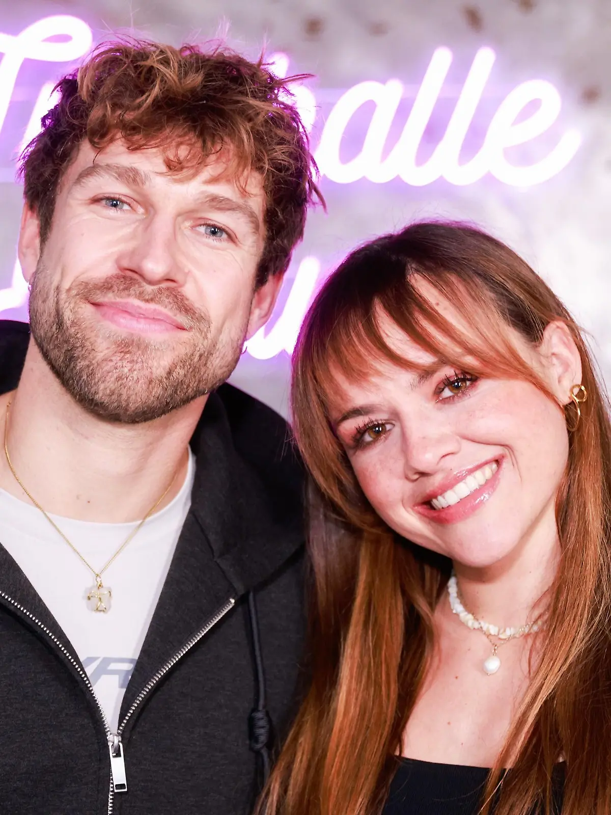 Jeremy Grube (spielt „Sascha Gingel”) und Yvonne Pferrer (spielt „Inga Pesch)