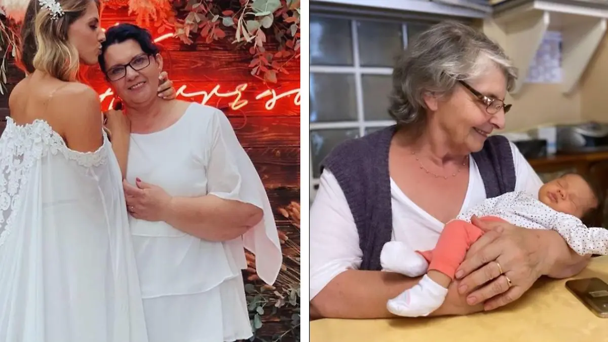 Sarah Harrison teilt am Muttertag Fotos von sich mit ihrer Mama und ihrer Oma.