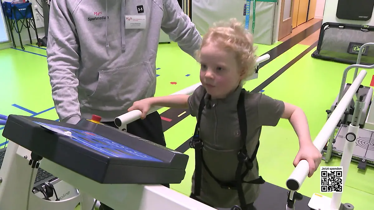 Bewegungstherapie auf der Kinderkrebsstation Update: "Die gute Minute"