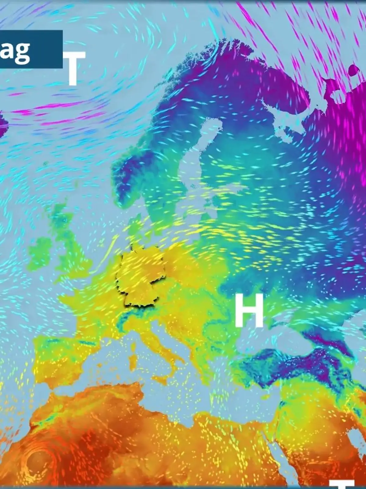 Bild zu: "Kleine Achterbahn: Wochenende etwas kühler, dann erneut Frühlingswärme"