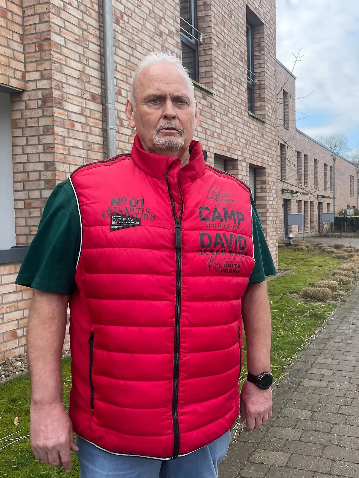 „Schrecklich ist das. Ich bin geschockt, immer noch”, sagt Thomas Eisold nach seiner heldenhaften Tat.