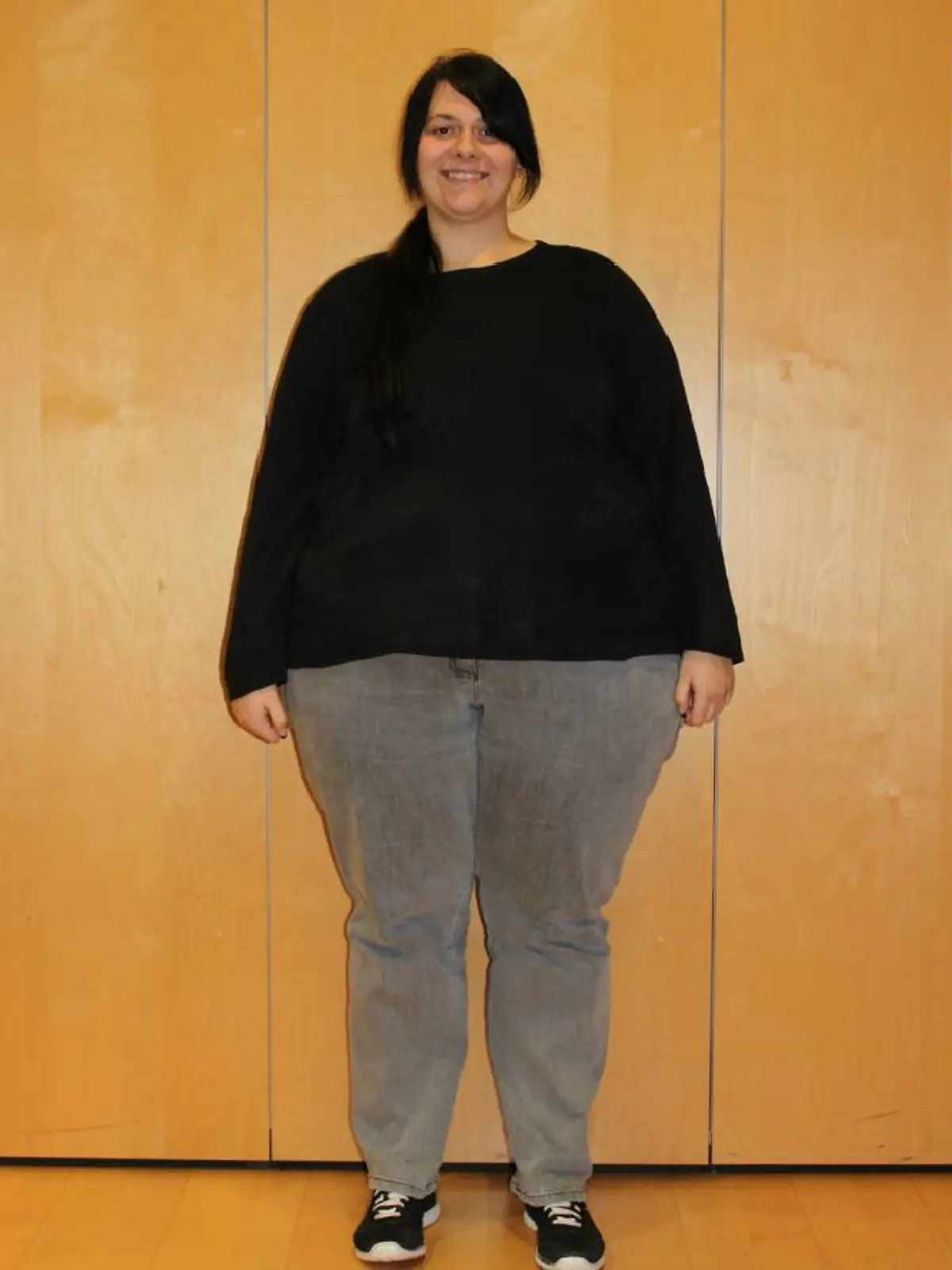 So sah Aline Manglus vor ihrer Abnehm-Reise aus.