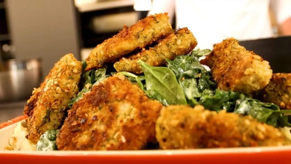 Selbstgemachte Fischstäbchen mit Spezialpanade Ultracrunchy!