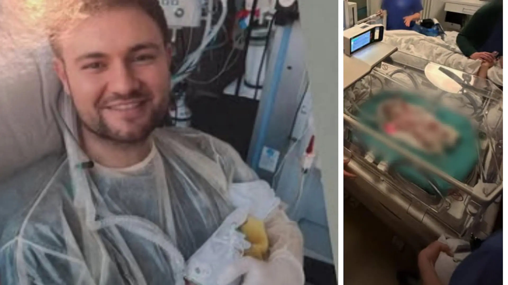 Mit Frühchen Leo im Arm! Daniel Lott teilt besonderen Moment mit seinem Sohn bei Instagram.
