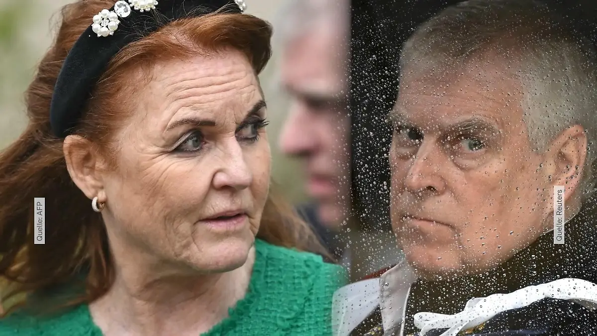 Andrew-Skandal bringt Royals ins Chaos! Fergie versteckt sich Königsfamilie am Abgrund