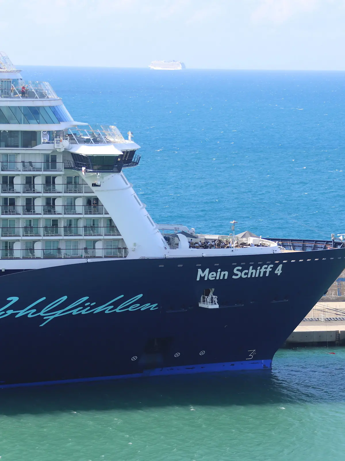 Ein Archivbild der „Mein Schiff 4” von Tui Cruises