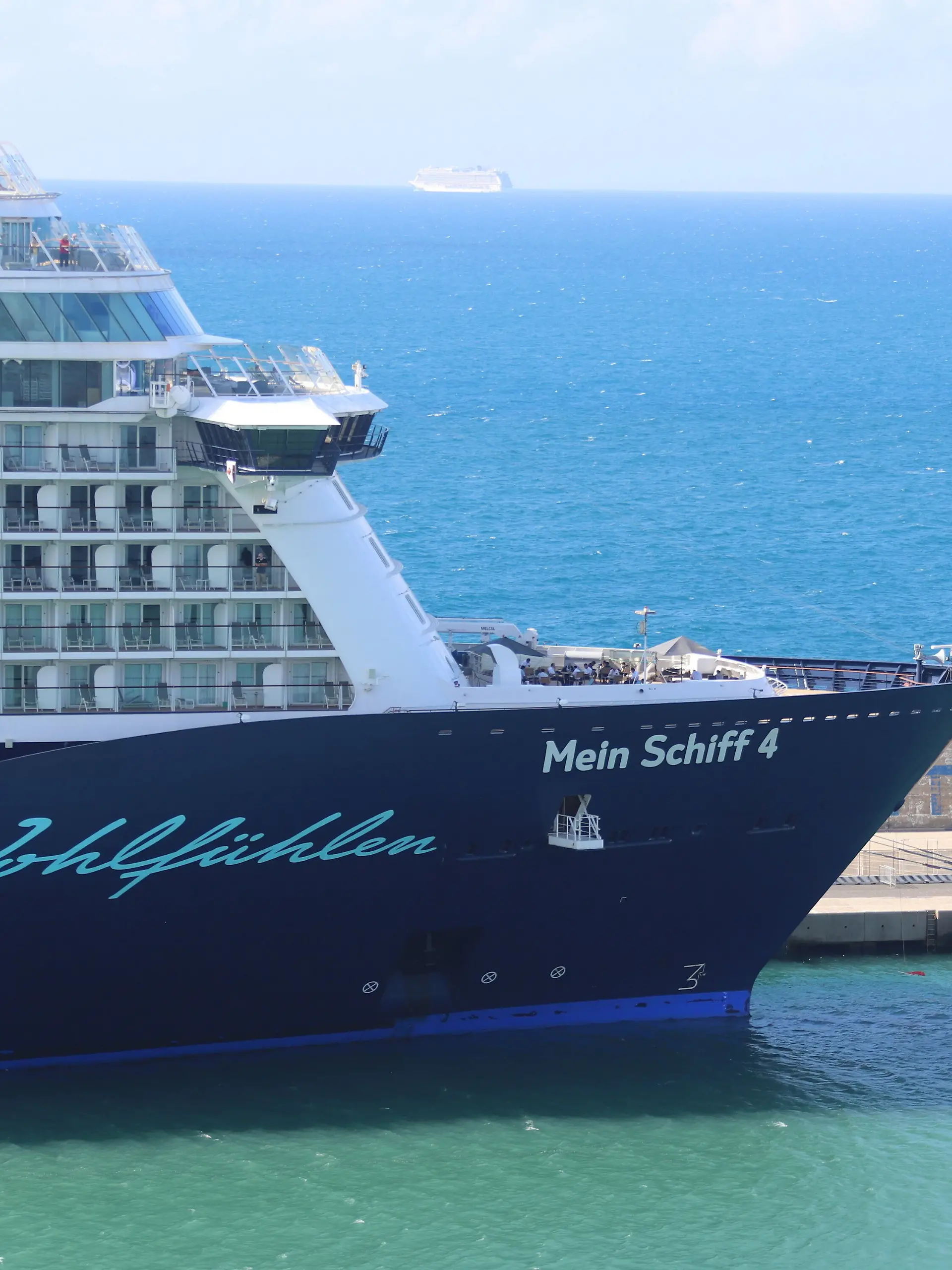Ein Archivbild der „Mein Schiff 4” von Tui Cruises