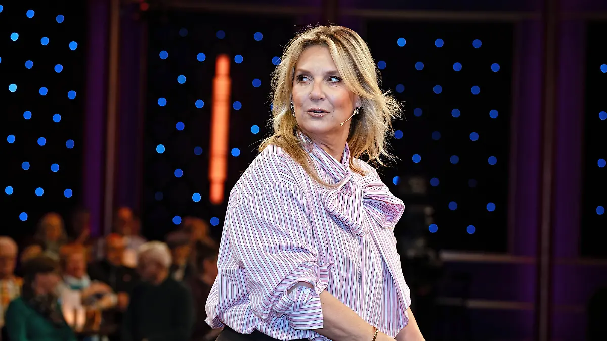 Plötzlich kämpft Kim Fisher mit den Tränen.