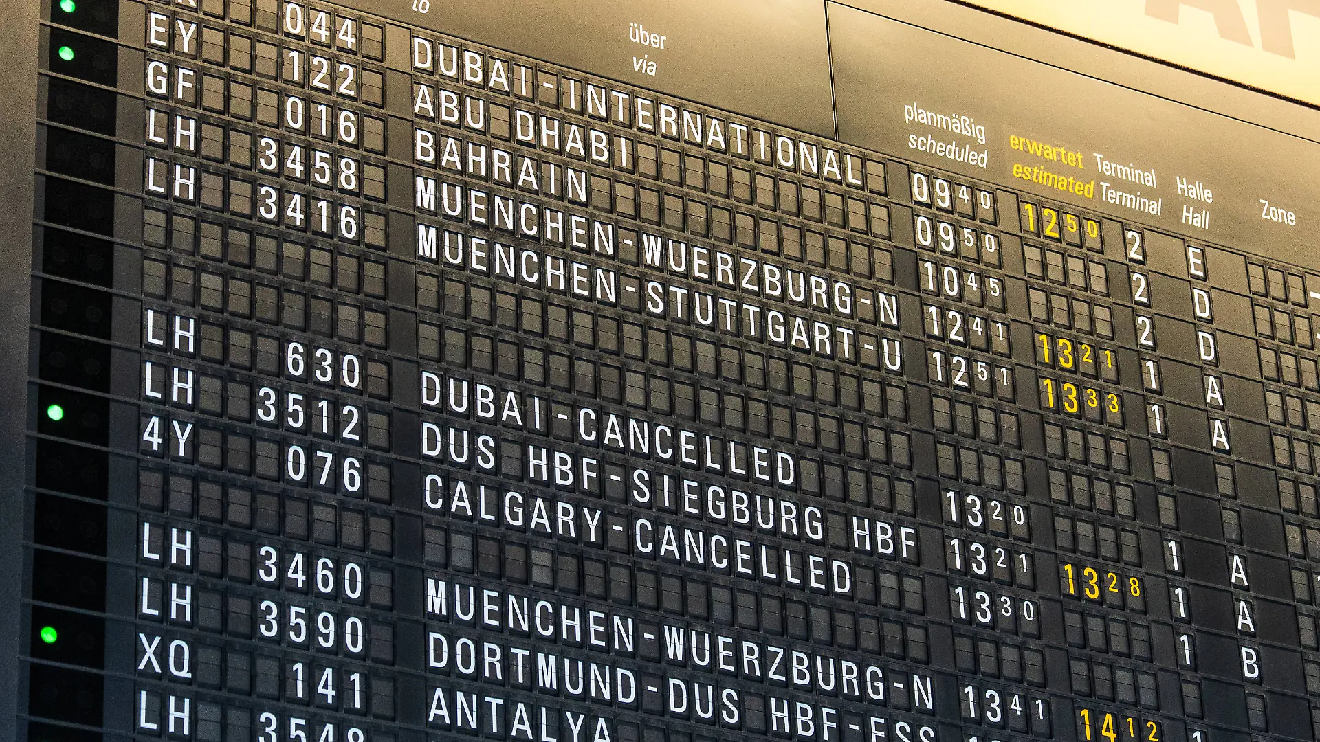 Krieg im Iran: Flugausfälle am Frankfurter Flughafen