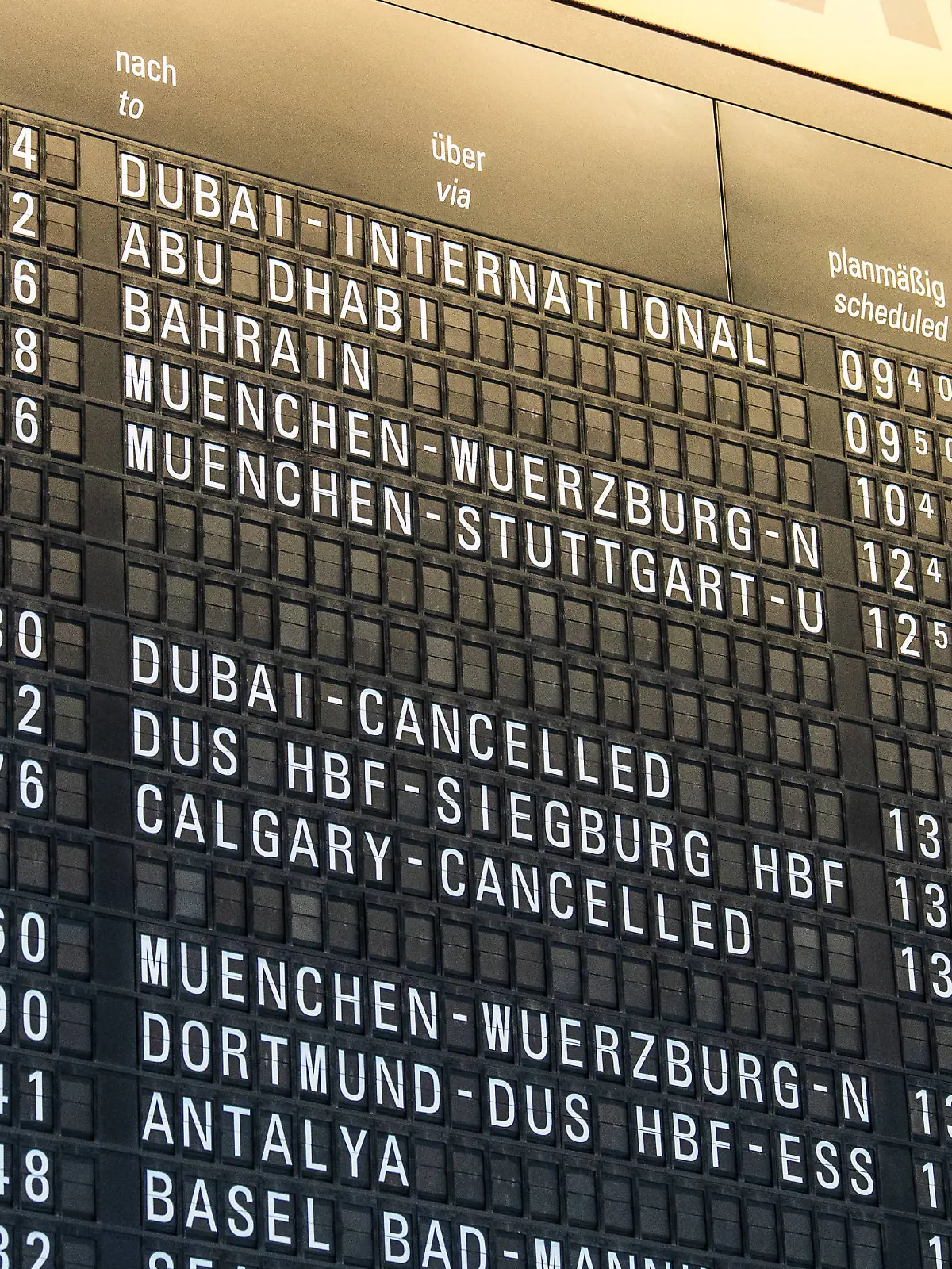 Krieg im Iran: Flugausfälle am Frankfurter Flughafen