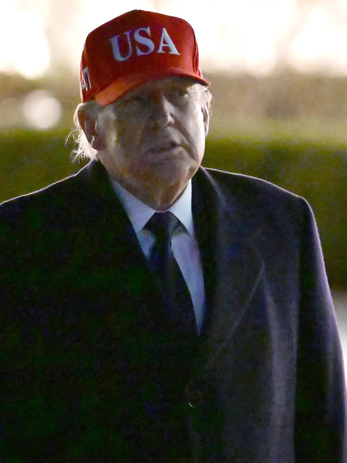 U.S. President Donald Trump returns to White House from Florida