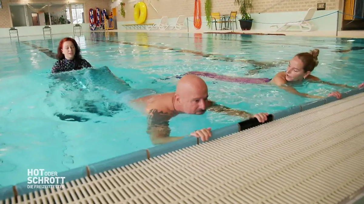 Meerjungfrau oder Blauwal? Grazil kann nicht jeder