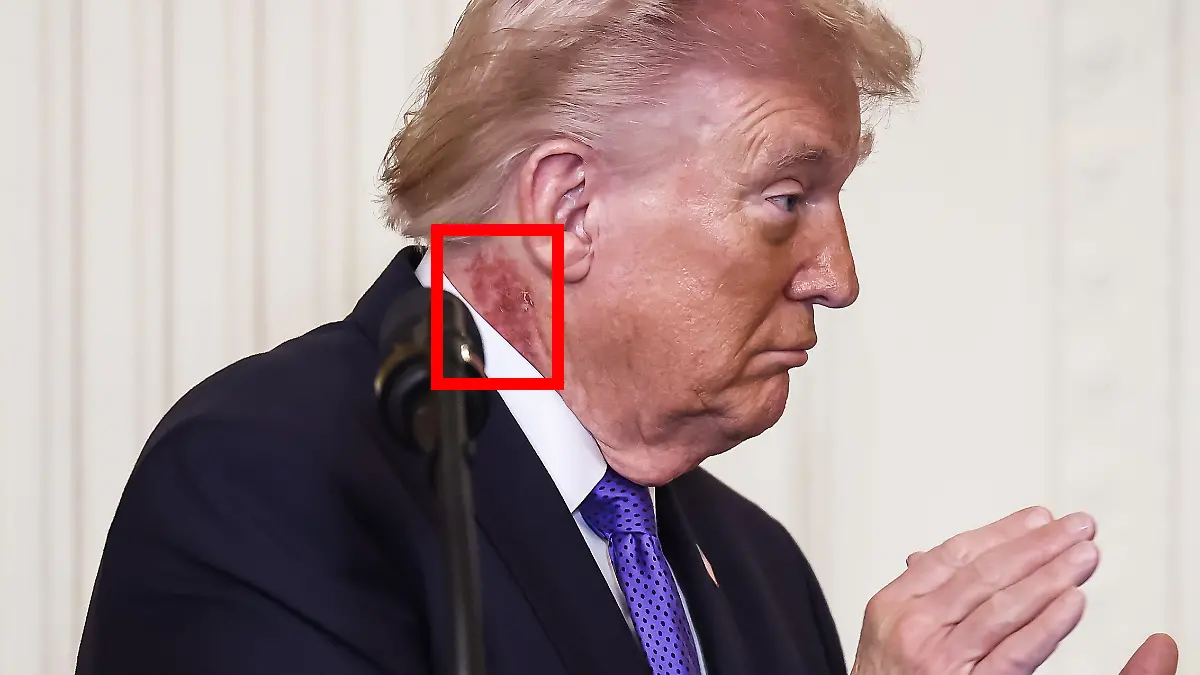 Präsident Donald Trump bei der Verleihung der Ehrenmedaille im Weißen Haus in Washington