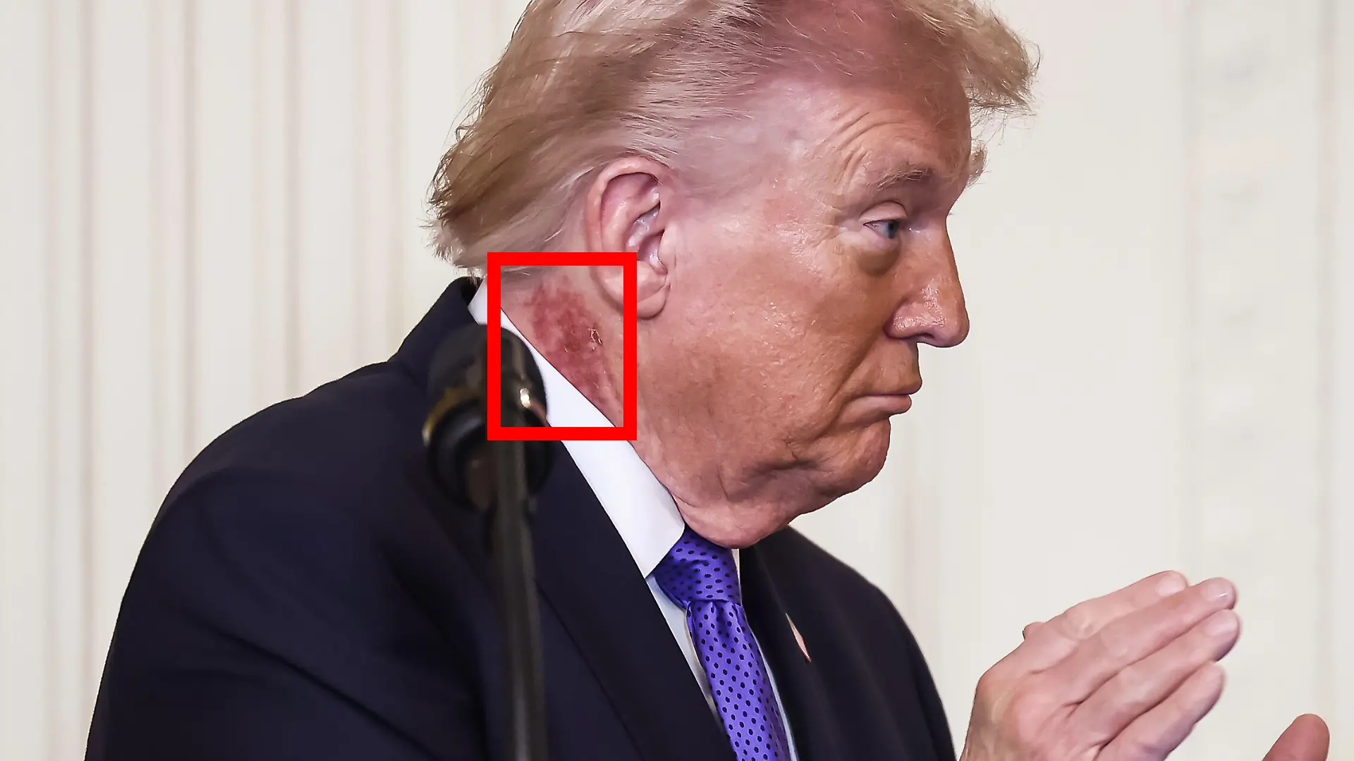 Präsident Donald Trump bei der Verleihung der Ehrenmedaille im Weißen Haus in Washington