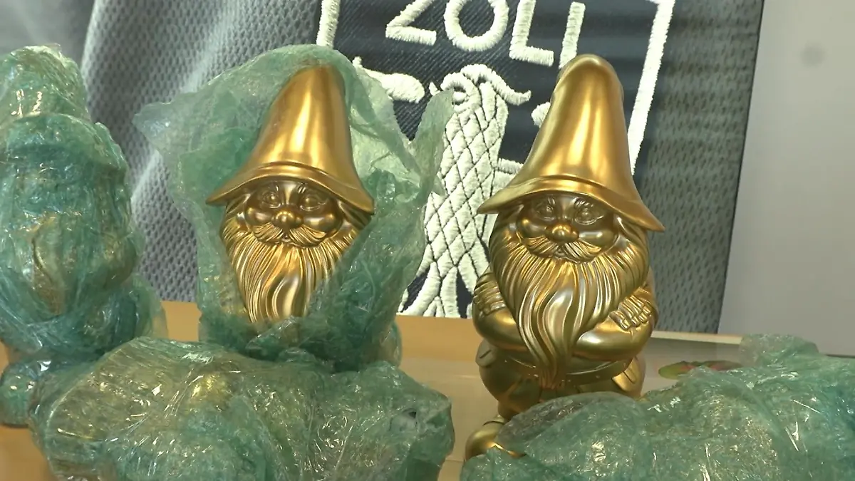 Drogenhändler mit kreativem Versteck Ketamin auf dem Vormarsch