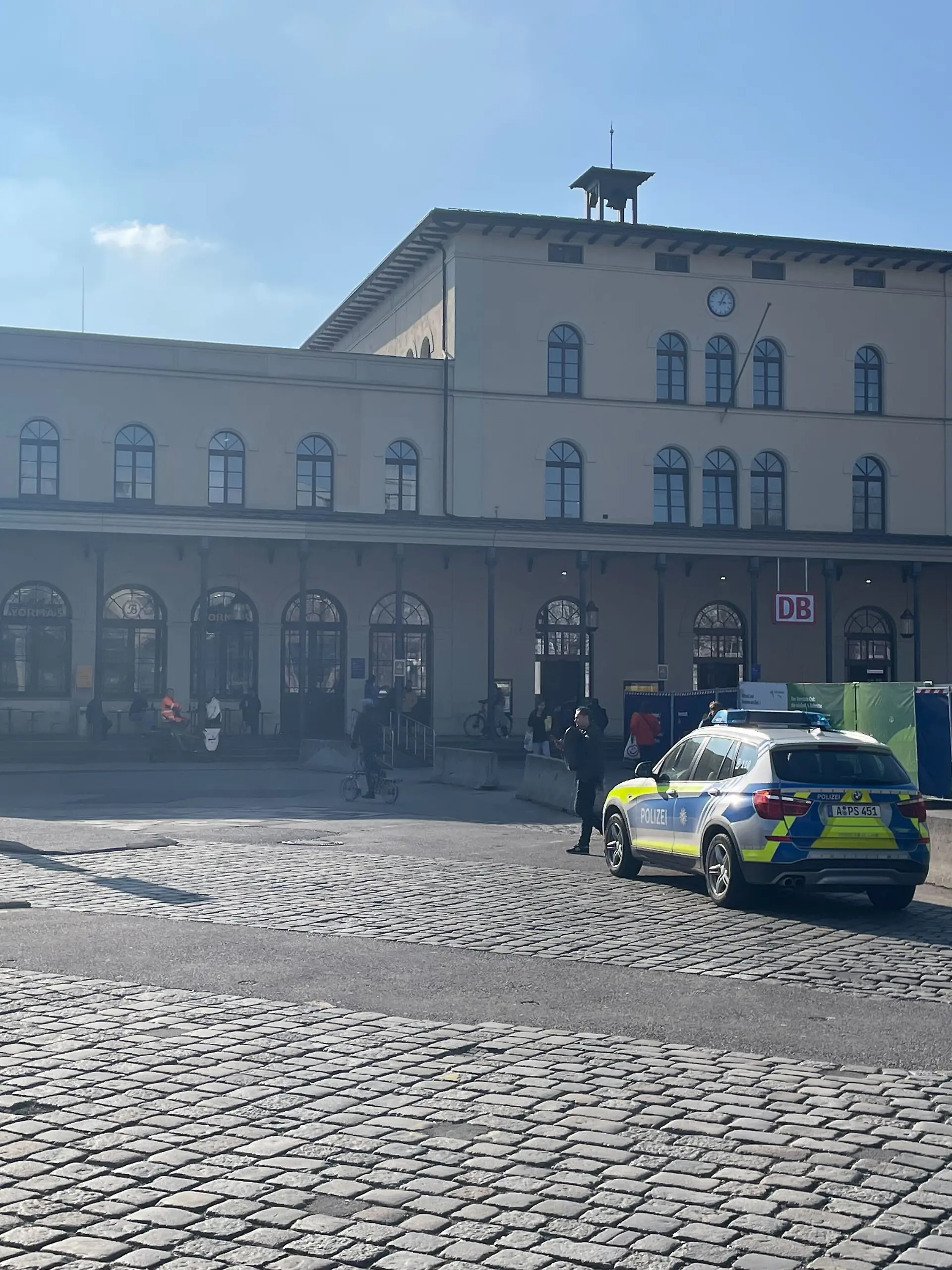 Hauptbahnhof in Augsburg 