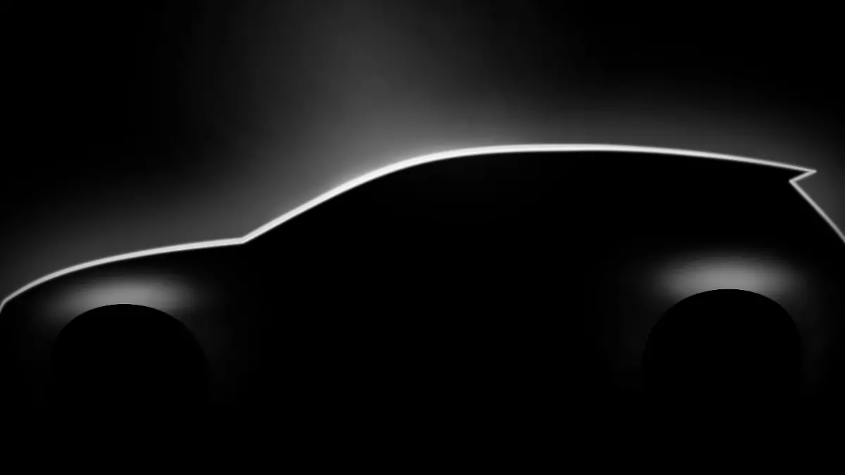 Das undatierte Handout zeigt die Skizze der Silhouette der bis 2030 geplanten neunten Generation des VW Golf, die der Konzern auf der Betriebsversammlung in Wolfsburg gezeigt hat. +++ dpa-Bildfunk +++