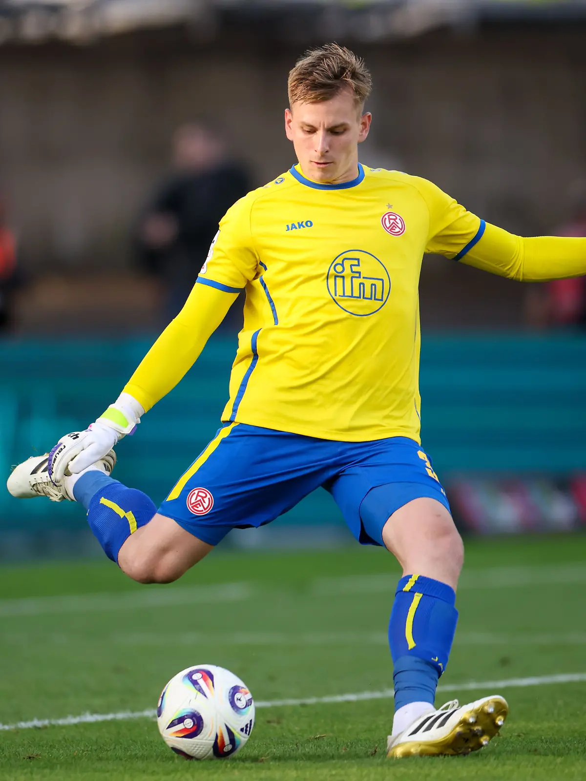 Torwart Felix Wienand wurde verletzt (Archivbild)