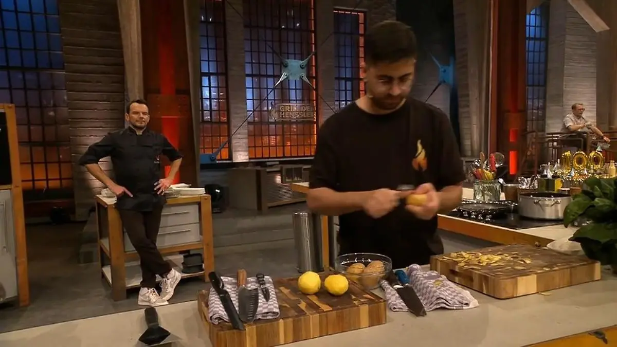 Howan bekommt endlich die Chefrolle Steffen Henssler assistiert