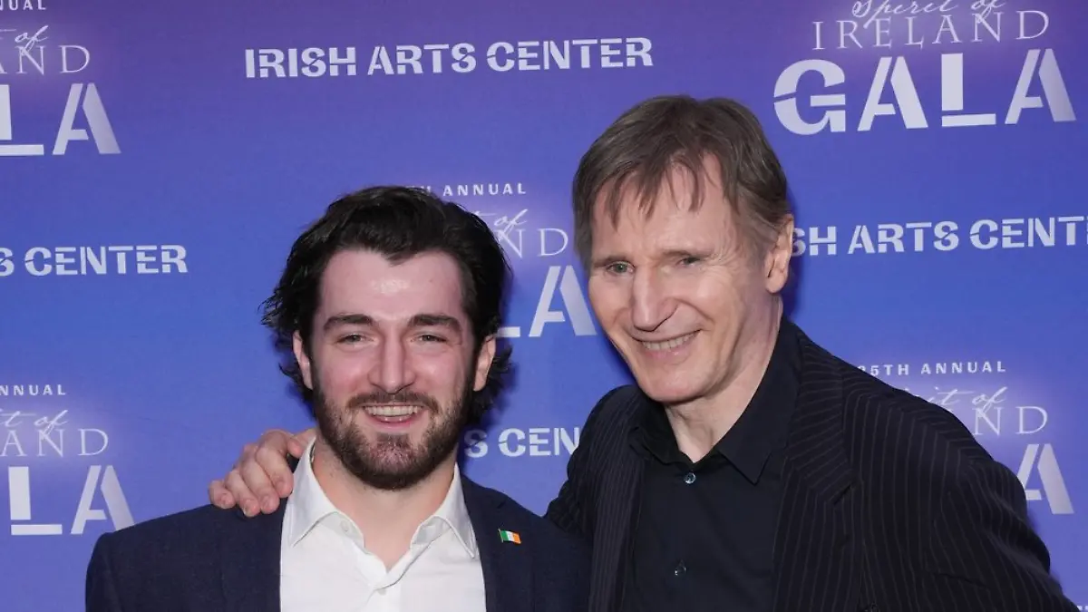 Daniel und Liam Neeson