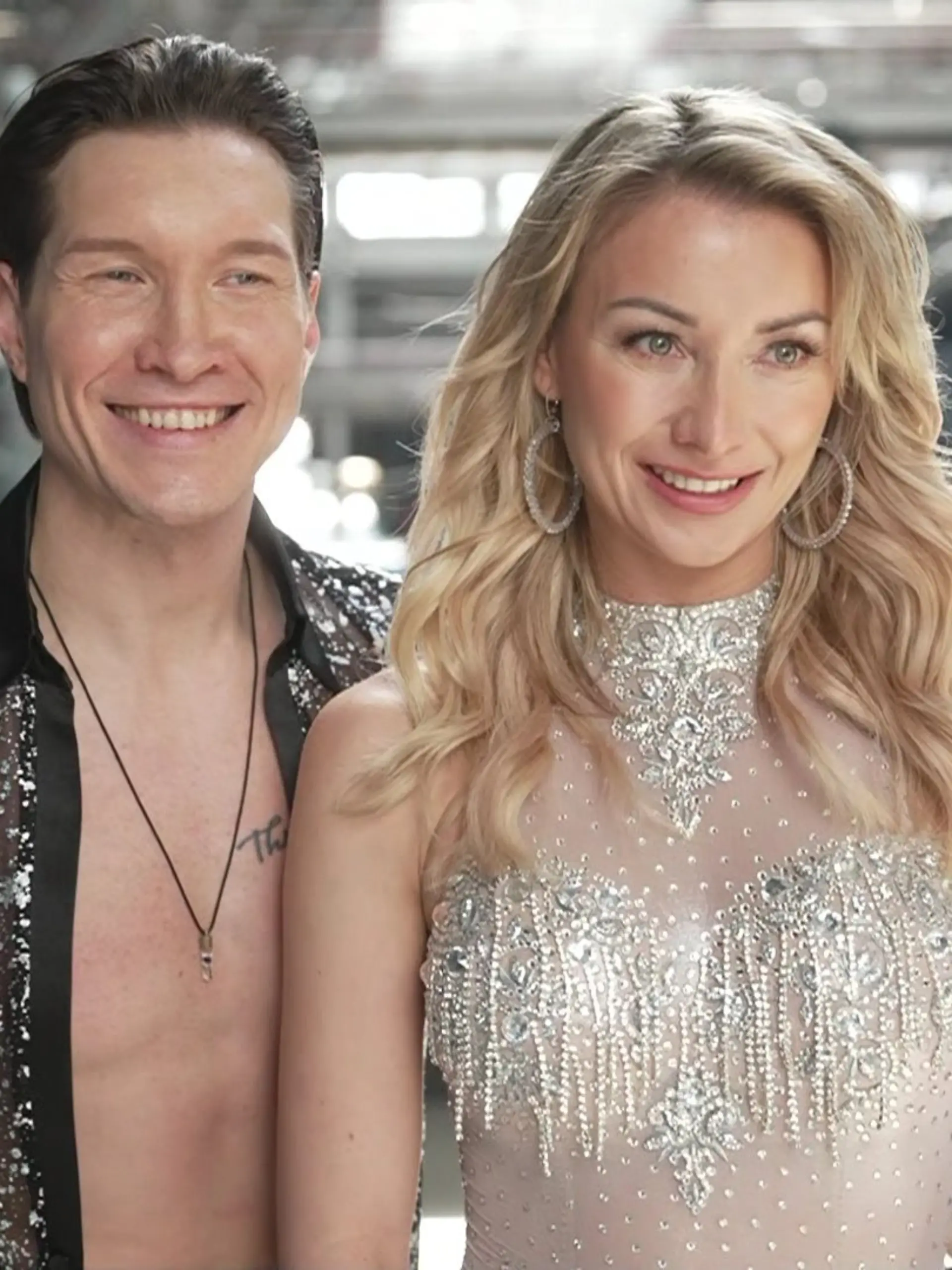 Evgeny Vinokurov und Anna-Carina Woitschack wollen mit ihrem Cha Cha Cha in der ersten Show von „Let’s Dance” glänzen. 
