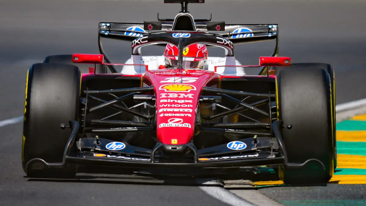 March 6, 2026, Melbourne, Victoria, Australia: 16 CHARLES LECLERC from the Scuderia Ferrari HP team driving the Ferrari powered Ferrari SF-26 during practice session one at the Formula 1 Qatar Airways Australian Grand Prix 2026 at Albert Park, Melbourne, Australia. (Credit Image: © Sydney Low/ZUMA Press Wire