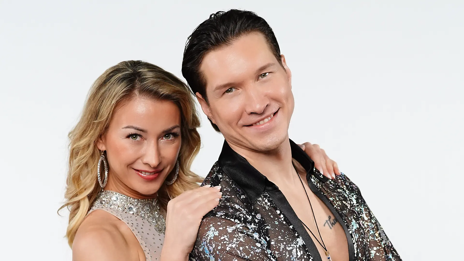 Anna-Carina Woitschack mit Evgeny Vinokurov