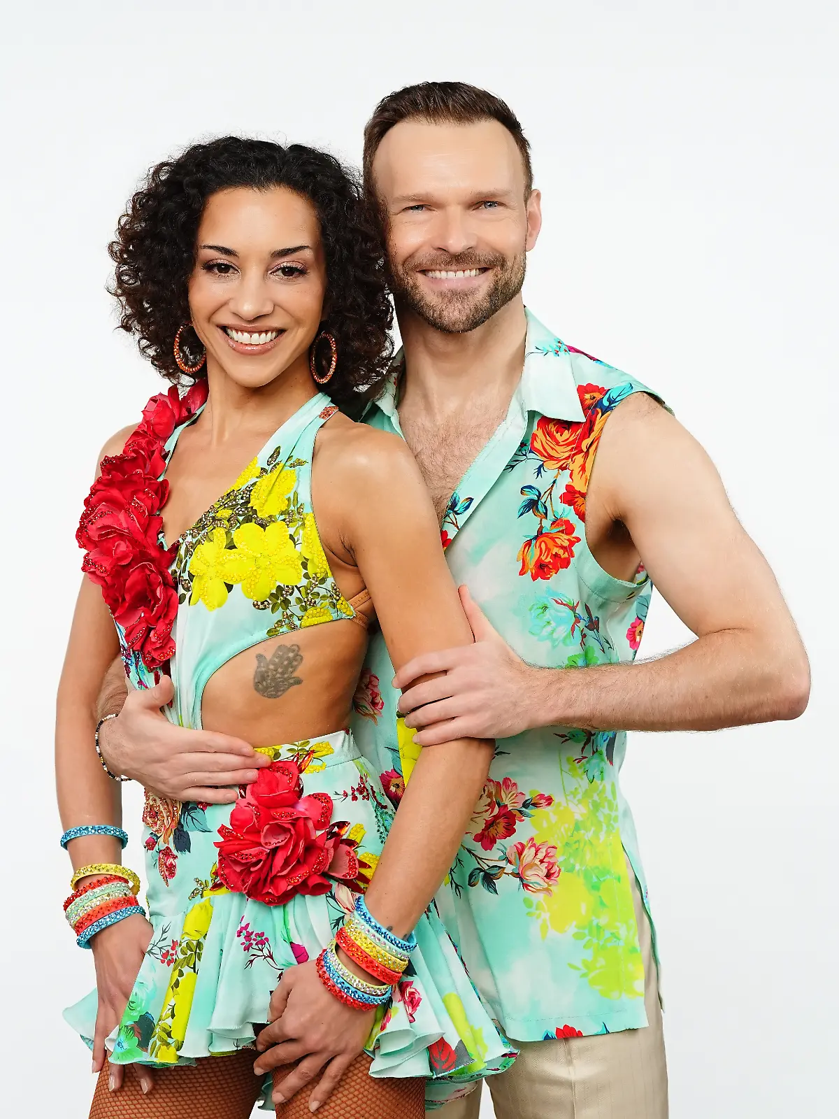 Nadja Benaissa mit Vadim Garbuzov