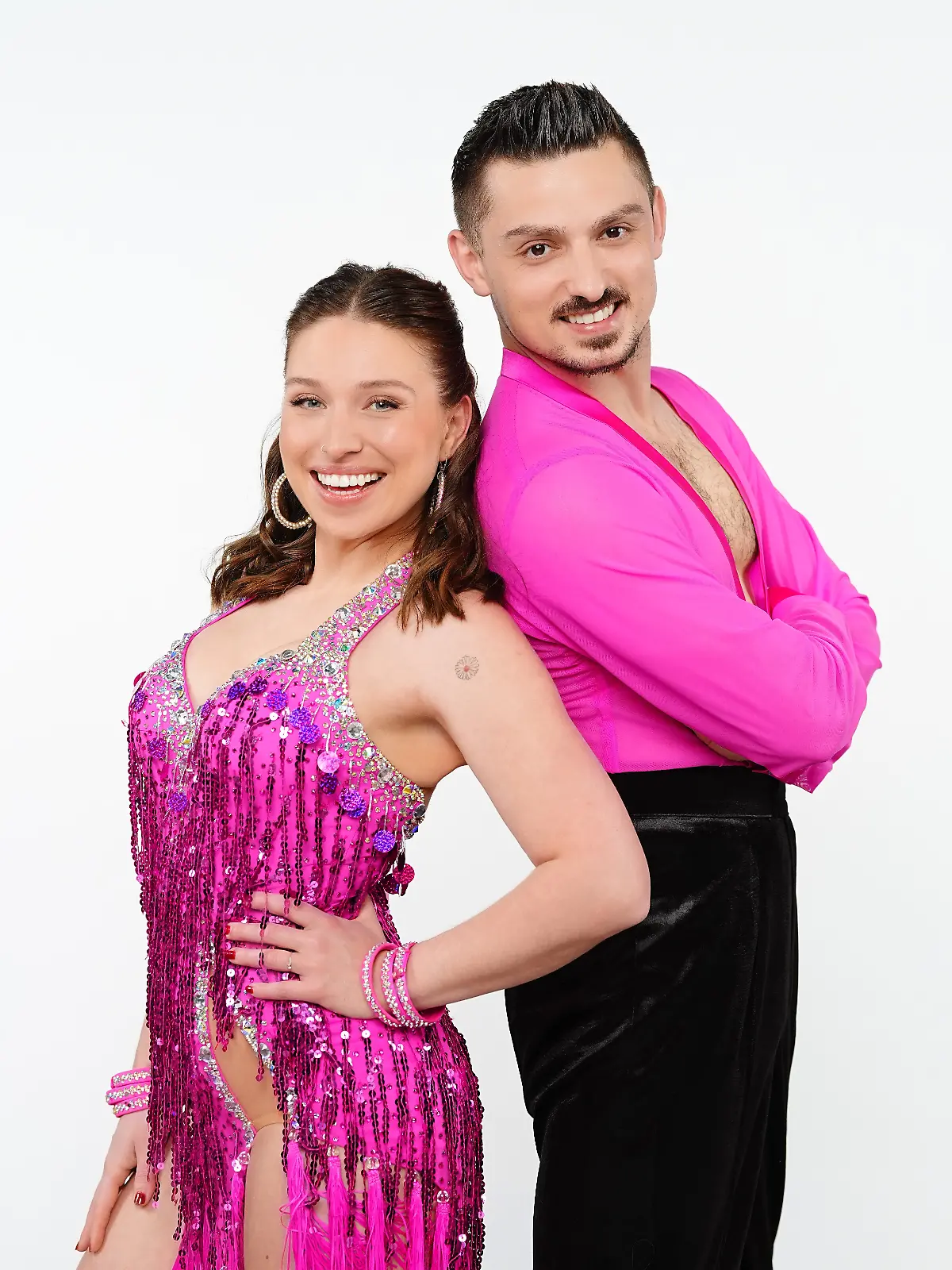 Bianca Heinicke mit Zsolt Sándor Cseke