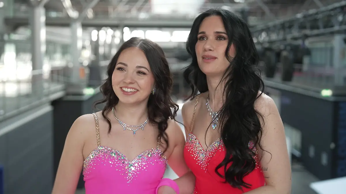 Vanessa Borck und Victoria „Vika” Sauerwald tanzen heute Abend einen Wiener Walzer zu „Boyfriend” von Dove Cameron.