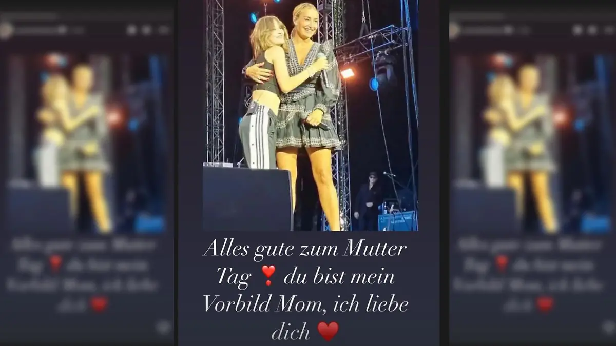 Liebevolle Muttertagsgrüße von Summer Terenzi an ihrer Mama Sarah Connor.