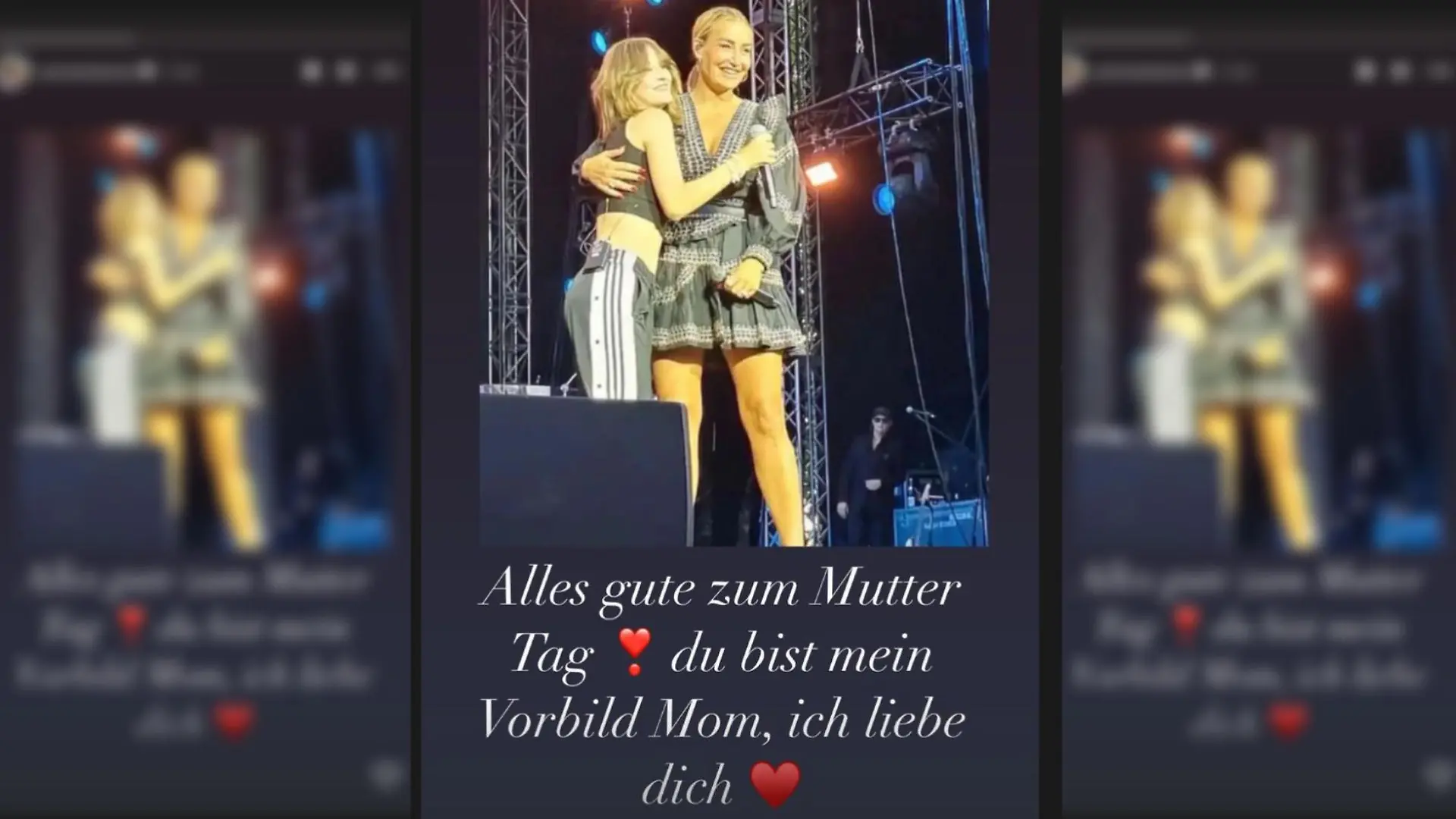 Liebevolle Muttertagsgrüße von Summer Terenzi an ihrer Mama Sarah Connor.